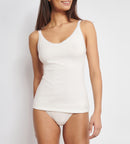 Caraco Fines Bretelles Lot De 2 Sloggi Go Shirt 01 C2P - Silk White