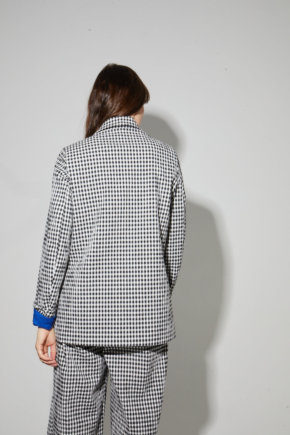 Blazer Ema Vichy Fabriqué En Italie