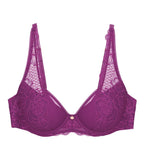 Wild Peony Florale Wp Underwired Bra - Purple