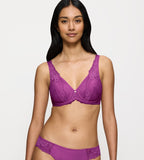 Wild Peony Florale Wp Underwired Bra - Purple