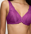 Wild Peony Florale Wp Underwired Bra - Purple