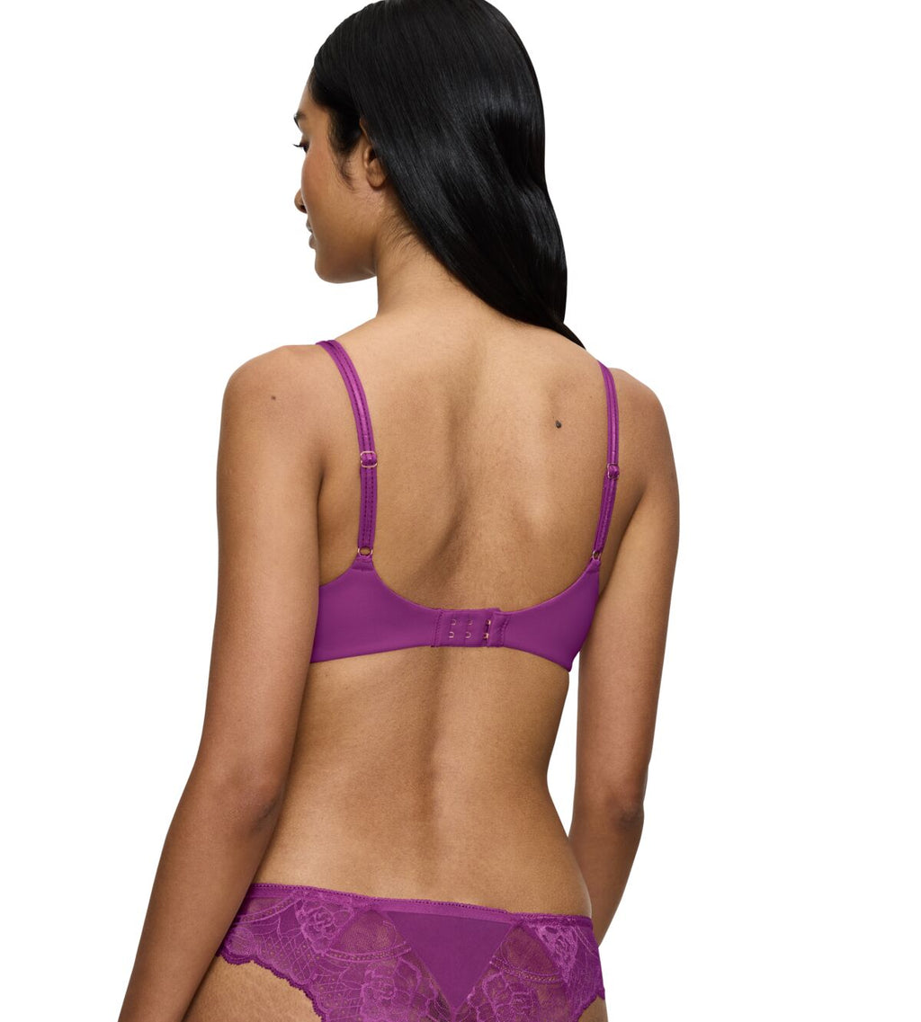 Wild Peony Florale Wp Underwired Bra - Purple