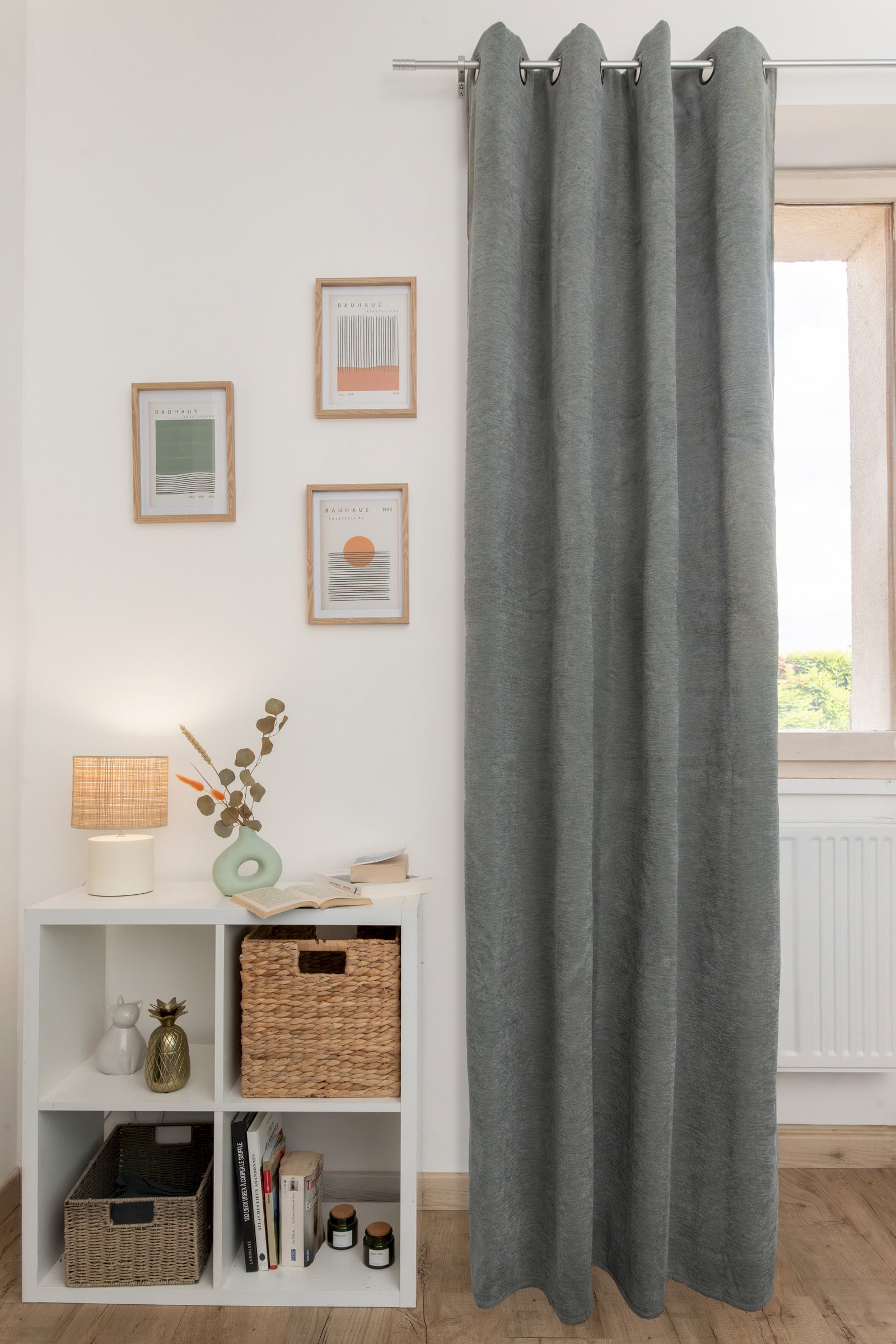 Curtain + 8 Eyelets - Osiris - Khaki
