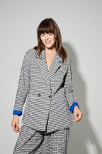 Blazer Ema Vichy Fabriqué En Italie