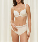 Slip Taille Haute Lot De 3 Feel Of Modal Midi 3P - Creamy Dream
