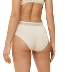 Slip Taille Haute Lot De 3 Feel Of Modal Midi 3P - Creamy Dream