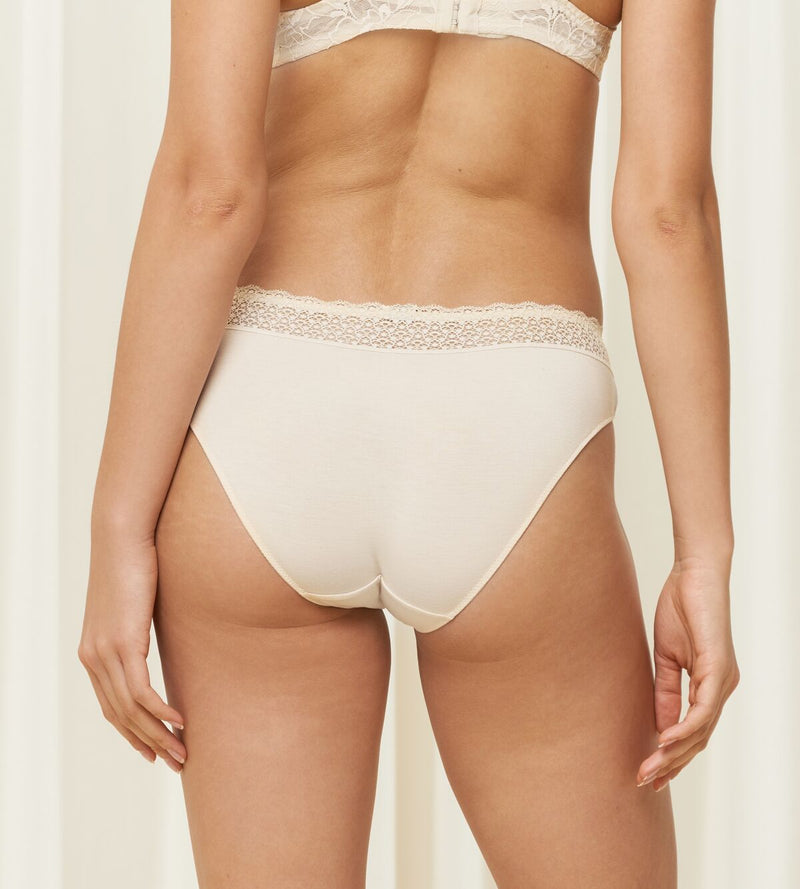 Slip Échancré Lot De 3 Feel Of Modal Tai 3P - Creamy Dream