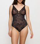 Body Sans Armatures Amourette Charm Bs - Black