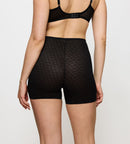 Shorty Couvrant Triumph Signature Sheer Shorts - Black