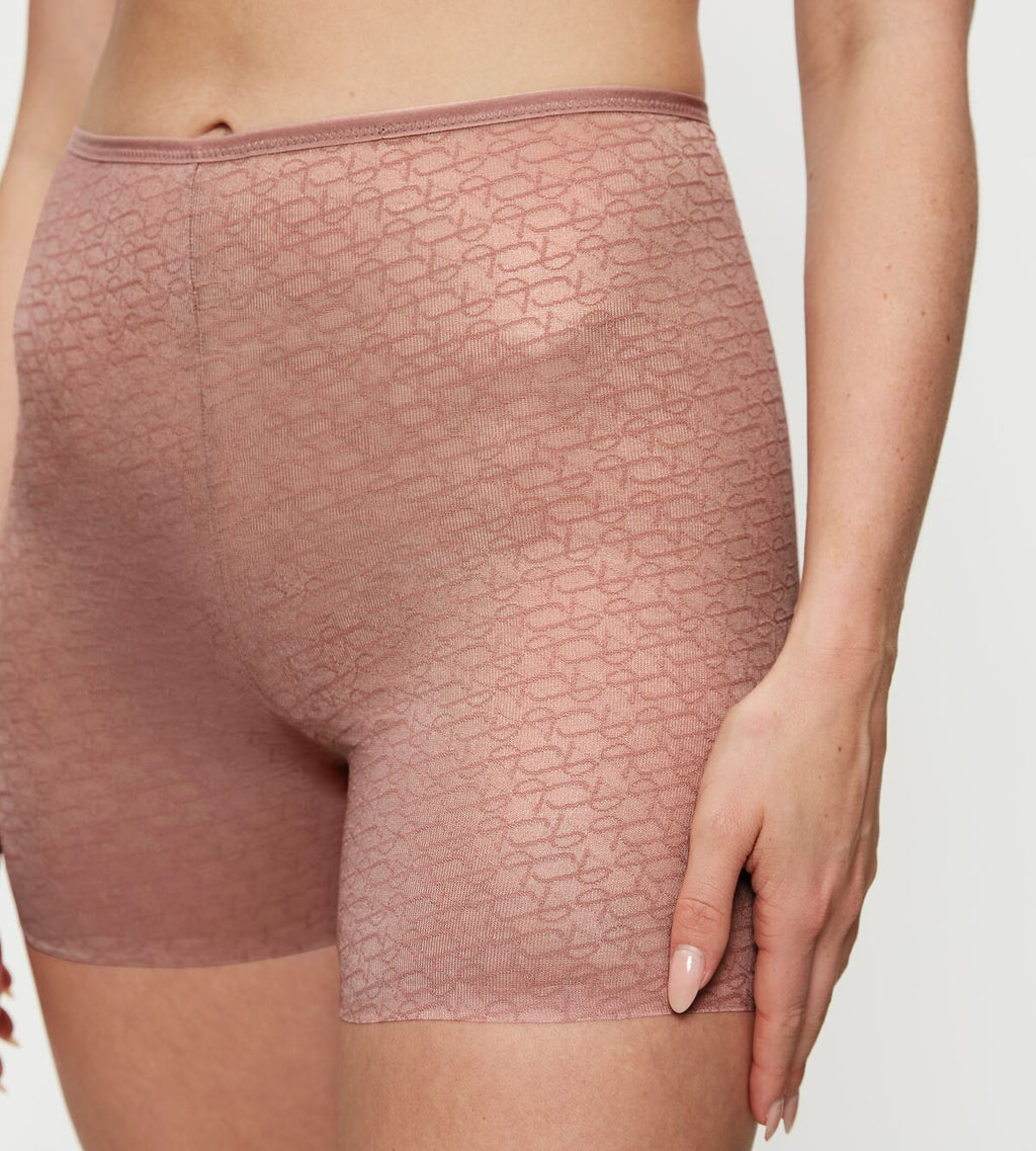 Triumph Signature Sheer Shorts Covering Shortie - Toasted Almond