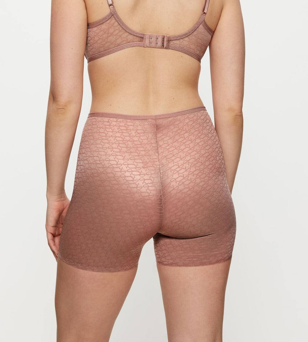 Triumph Signature Sheer Shorts Covering Shortie - Toasted Almond