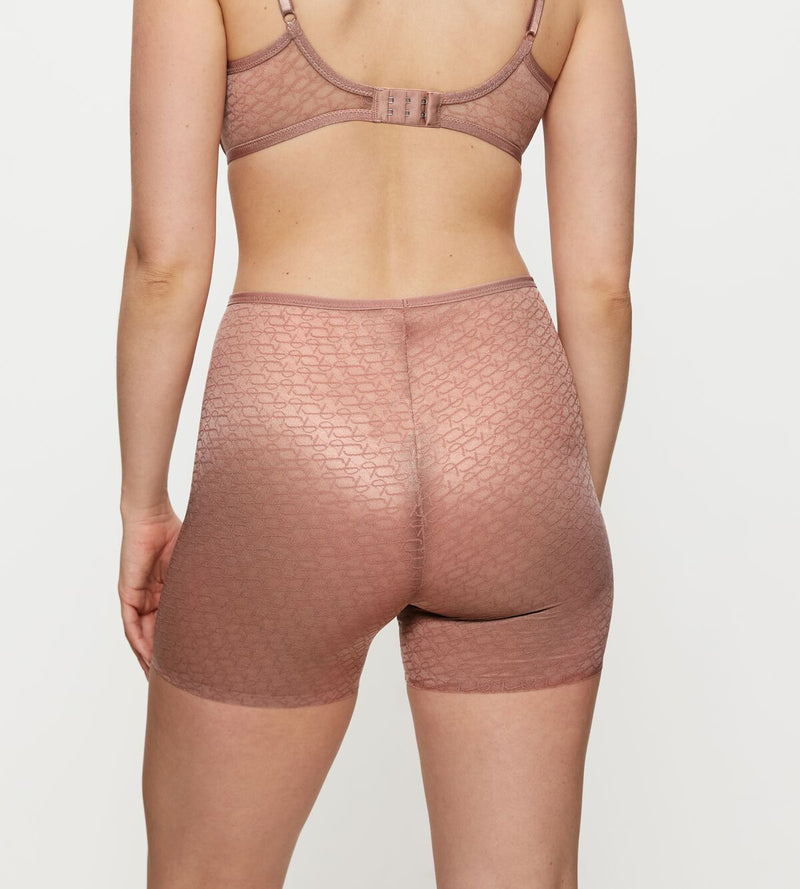 Shorty Couvrant Triumph Signature Sheer Shorts - Toasted Almond