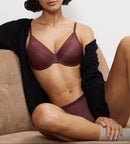 Soutien-Gorge Balconnet Ampliforme Triumph Signature Sheer Whp Ex - Decadent Chocolate