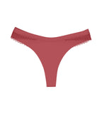 Tanga Aura Spotlight T High Leg String - Strawberry Allure