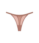 Triumph Signature Sheer Brazilian Thong - Toasted Almond