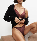 String Brésilien Triumph Signature Sheer String - Decadent Chocolate