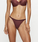 String Brésilien Triumph Signature Sheer String - Decadent Chocolate