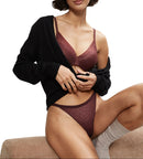 String Brésilien Triumph Signature Sheer String - Decadent Chocolate