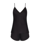 Pyjama Silky Sensuality Psw X - Black