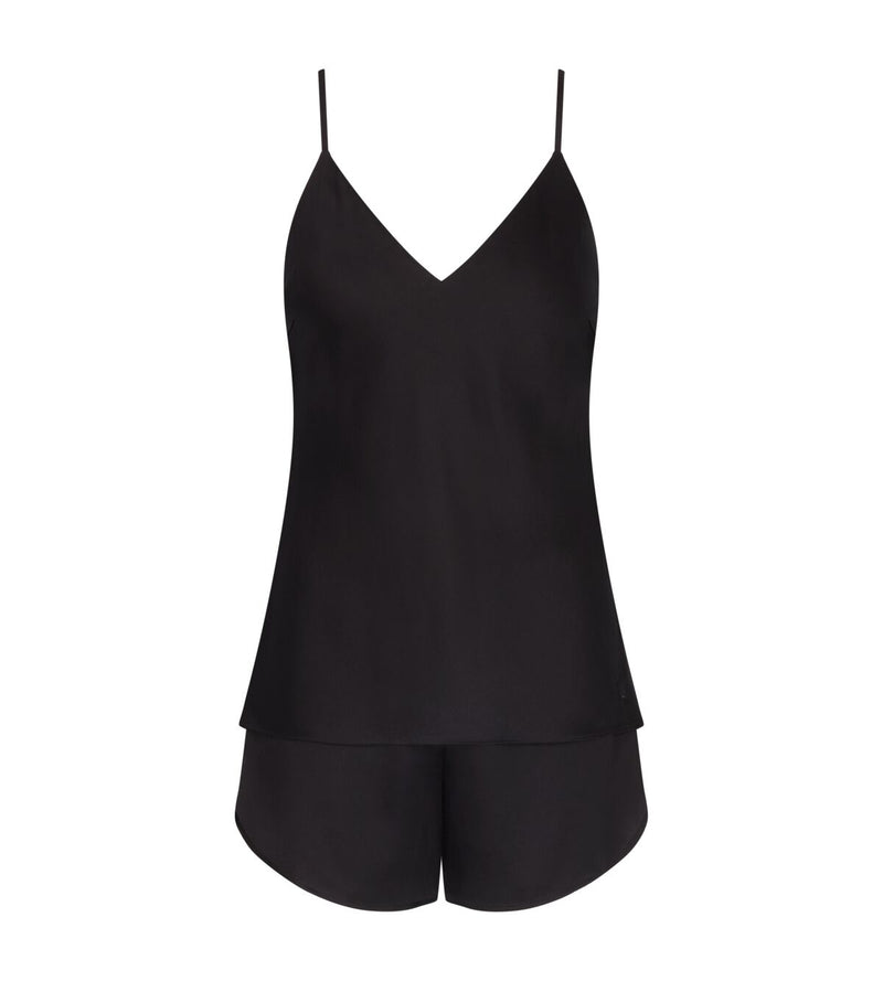 Pyjama Silky Sensuality Psw X - Black