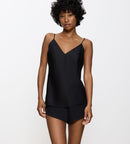 Pyjama Silky Sensuality Psw X - Black