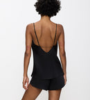 Pyjama Silky Sensuality Psw X - Black