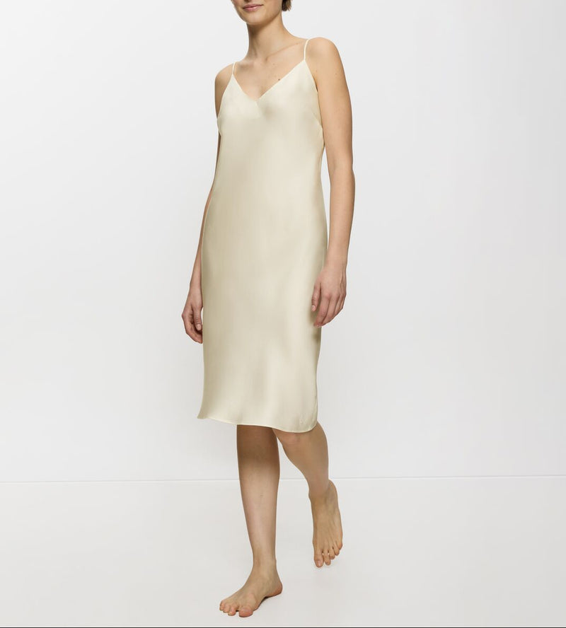 Chemise De Nuit Silky Sensuality Ndw X - Ecru White