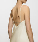 Chemise De Nuit Silky Sensuality Ndw X - Ecru White