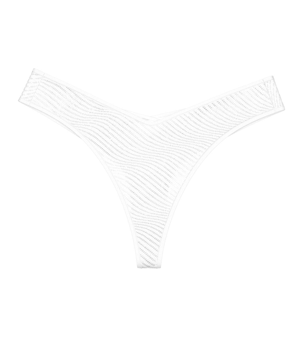 Harmony Spotlight High Leg Brazilian Brief - White