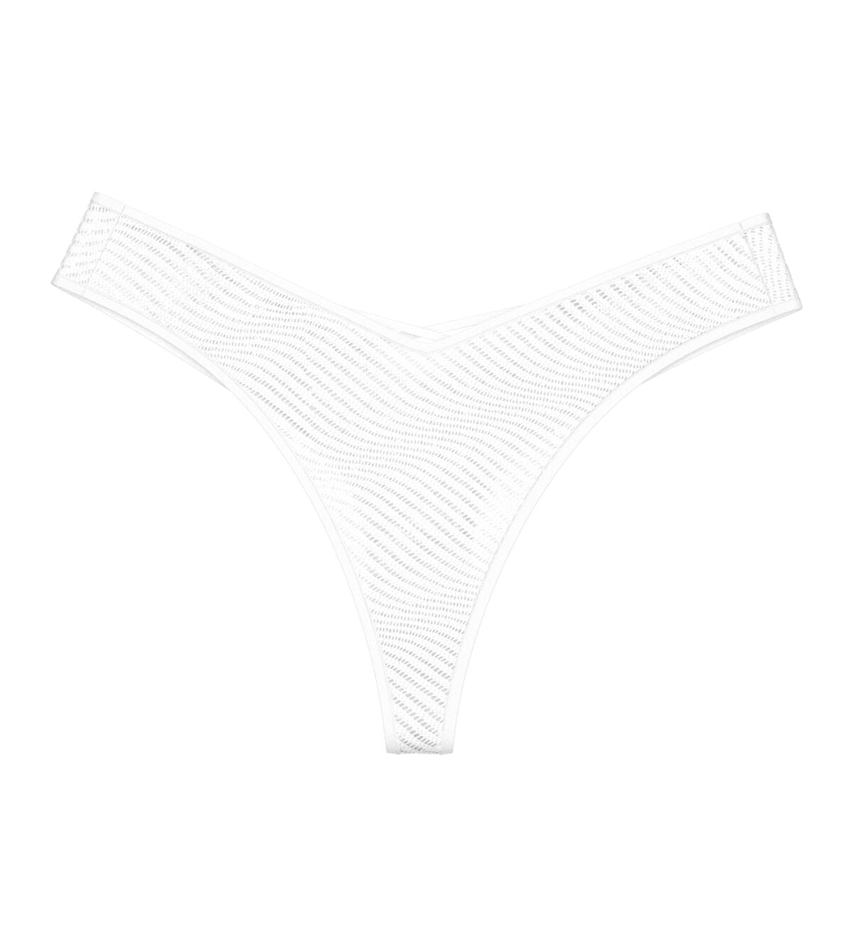 Harmony Spotlight High Leg Brazilian Brief - White