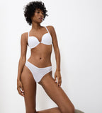 Harmony Spotlight High Leg Brazilian Brief - White