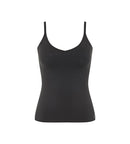 Caraco Fines Bretelles Sloggi Zero Feel 2.0 Spaghetti Top - Black