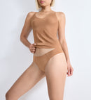 Caraco Fines Bretelles Sloggi Zero Feel 2.0 Spaghetti Top - Nostalgic Brown