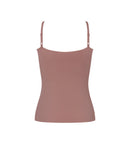 Caraco Fines Bretelles Sloggi Zero Feel 2.0 Spaghetti Top - Cacao
