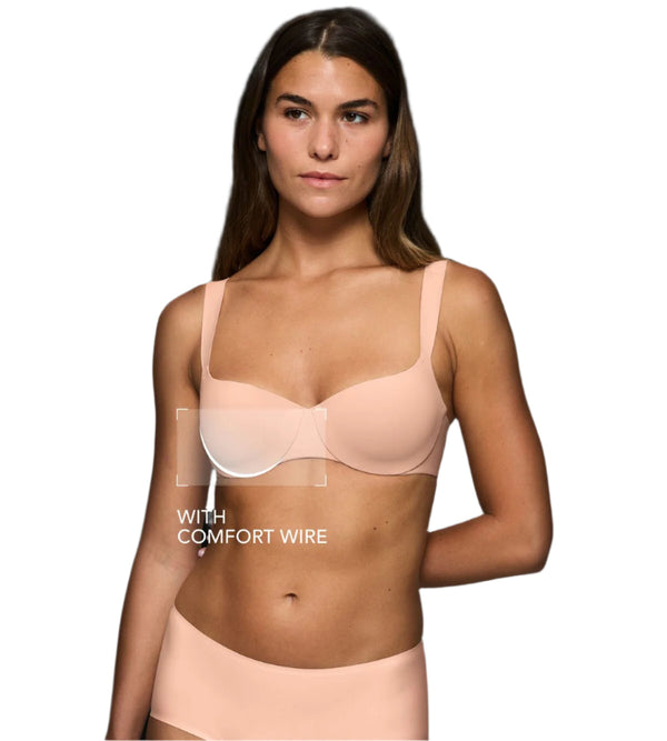 Body Make-Up Illusion Balconette Ex Bra - Powder Blush