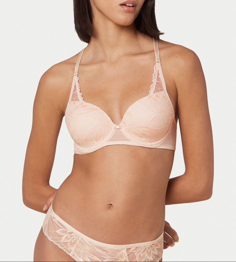Soutien-Gorge Balconnet Ampliforme Amourette Charm Delight Whp - Fresh Powder