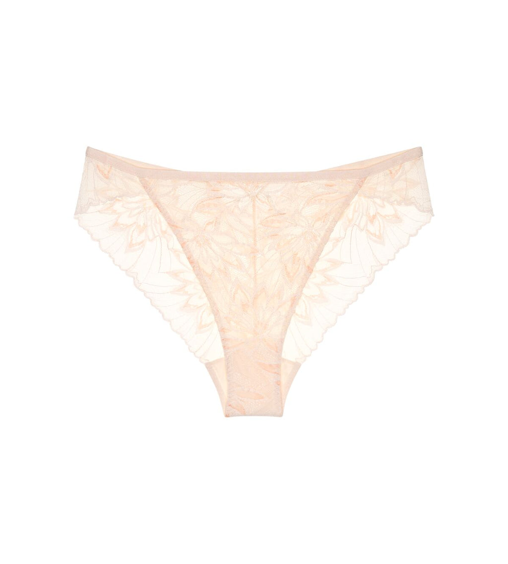 High-Waisted Cut-Out Brief Amourette Charm Delight Highleg Tai - Fresh Powder