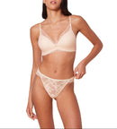 Slip Échancré Taille Haute Amourette Charm Delight Highleg Tai - Fresh Powder