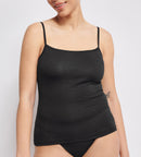 Caraco Fines Bretelles Sloggi Ever Ease Spaghetti Shirt - Black