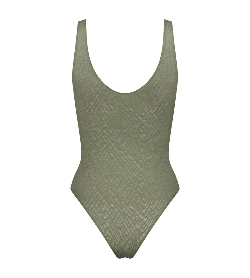 Body Sloggi Zero Feel Bliss Body - Moss Green Old