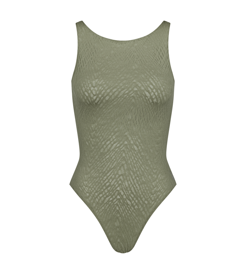 Body Sloggi Zero Feel Bliss Body - Moss Green Old