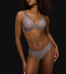 Soutien-Gorge Ampliforme Body Make-Up Illusion Lace Wp - Pigeon Grey