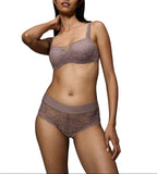 Shorty Body Make-Up Illusion Lace Shorty - Pigeon Grey