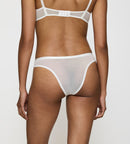 Slip Brésilien Delightful Spotlight Brazilian - Silk White