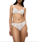 Slip Brésilien Delightful Spotlight Brazilian - Silk White