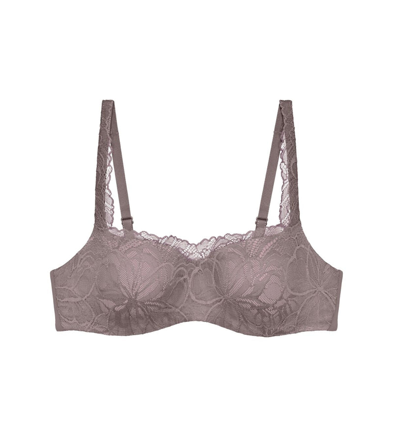 Balconette Ampliforme Body Make-Up Illusion Lace Balconette - Gris Paloma