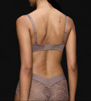Balconette Ampliforme Body Make-Up Illusion Lace Balconette - Gris Paloma