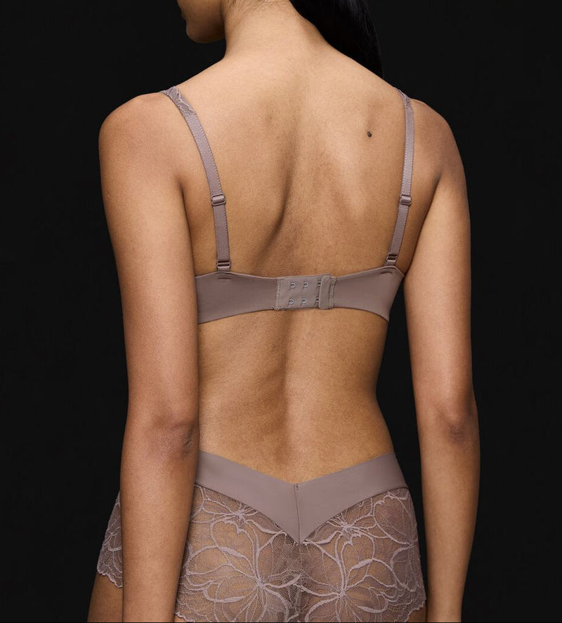 Balconette Ampliforme Body Make-Up Illusion Lace Balconette - Gris Paloma