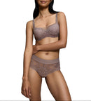 Balconette Ampliforme Body Make-Up Illusion Lace Balconette - Gris Paloma