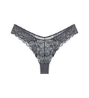 Slip Brésilien Taille Haute Sensual Spotlight Highleg Brazilian - Pebble Grey